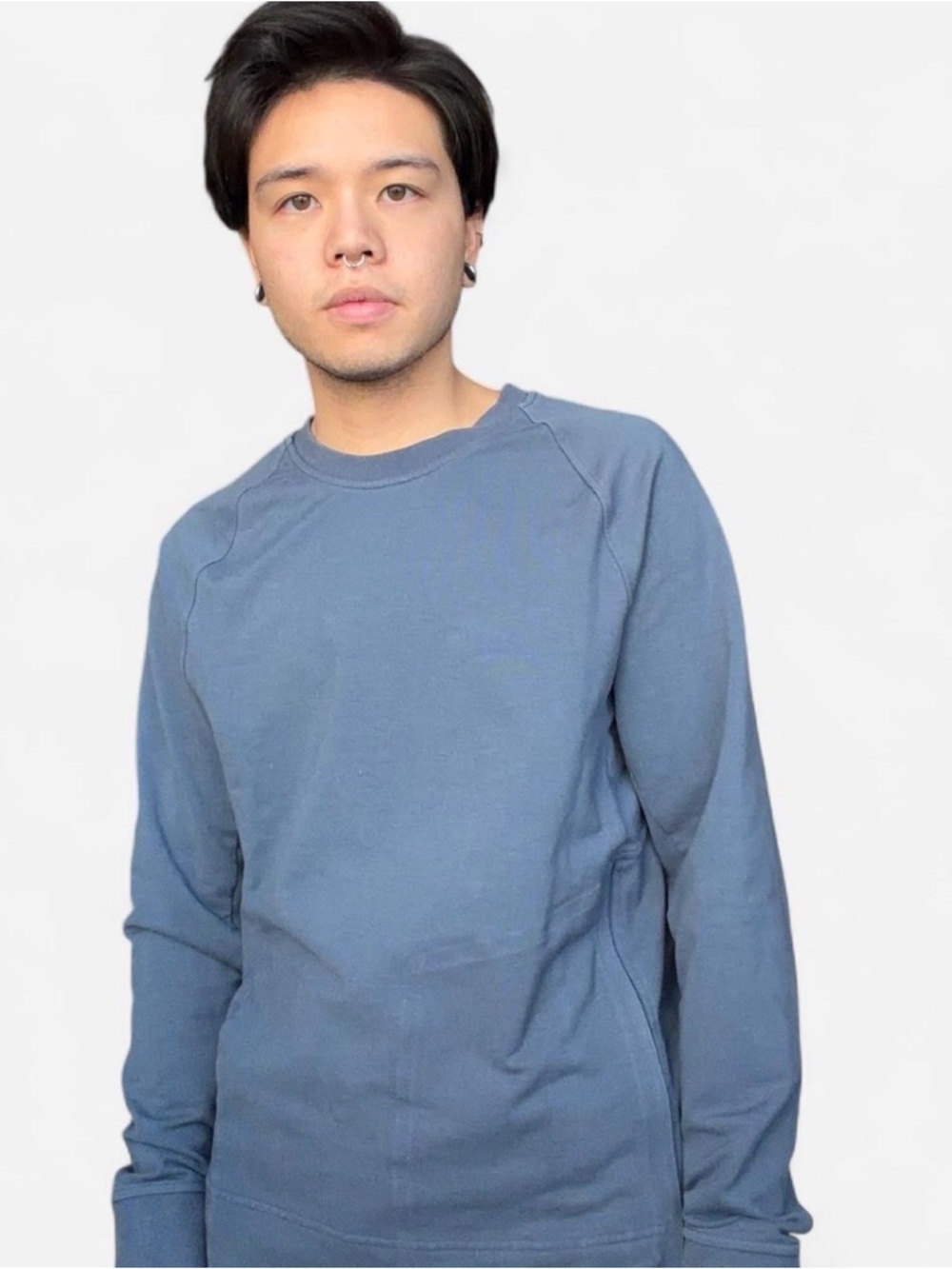 Lululemon Blue Crewneck Sweatshirt